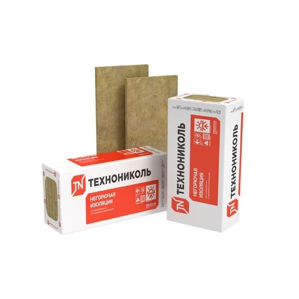 

Базальтовая вата ТехноНиколь ТехноРуф Н Оптима, 110кг/м³ 1200x600x100x3, 0,216м³/уп