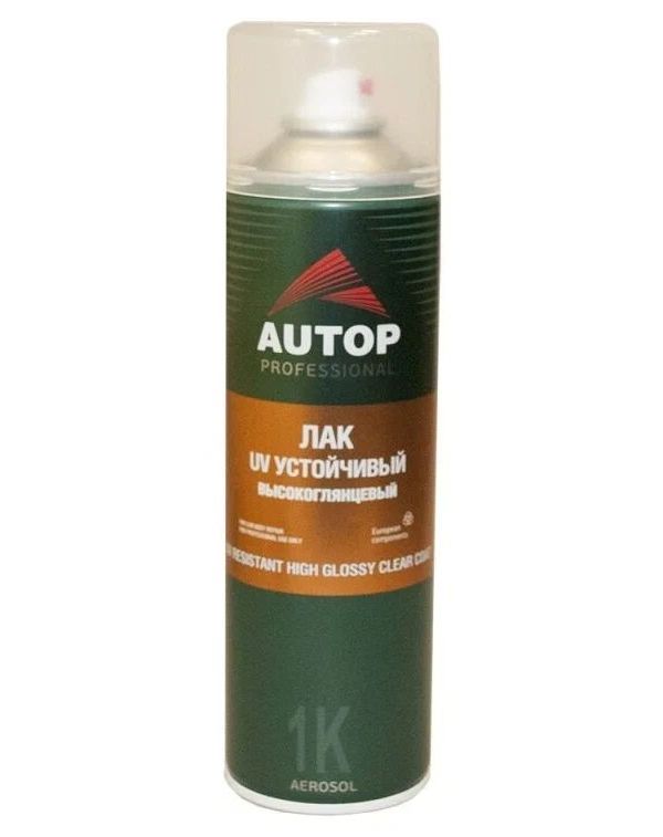 фото Лак uv-устойчивый высокоглянцевый autop uv resistant high glossy clear coat №6 650мл deton