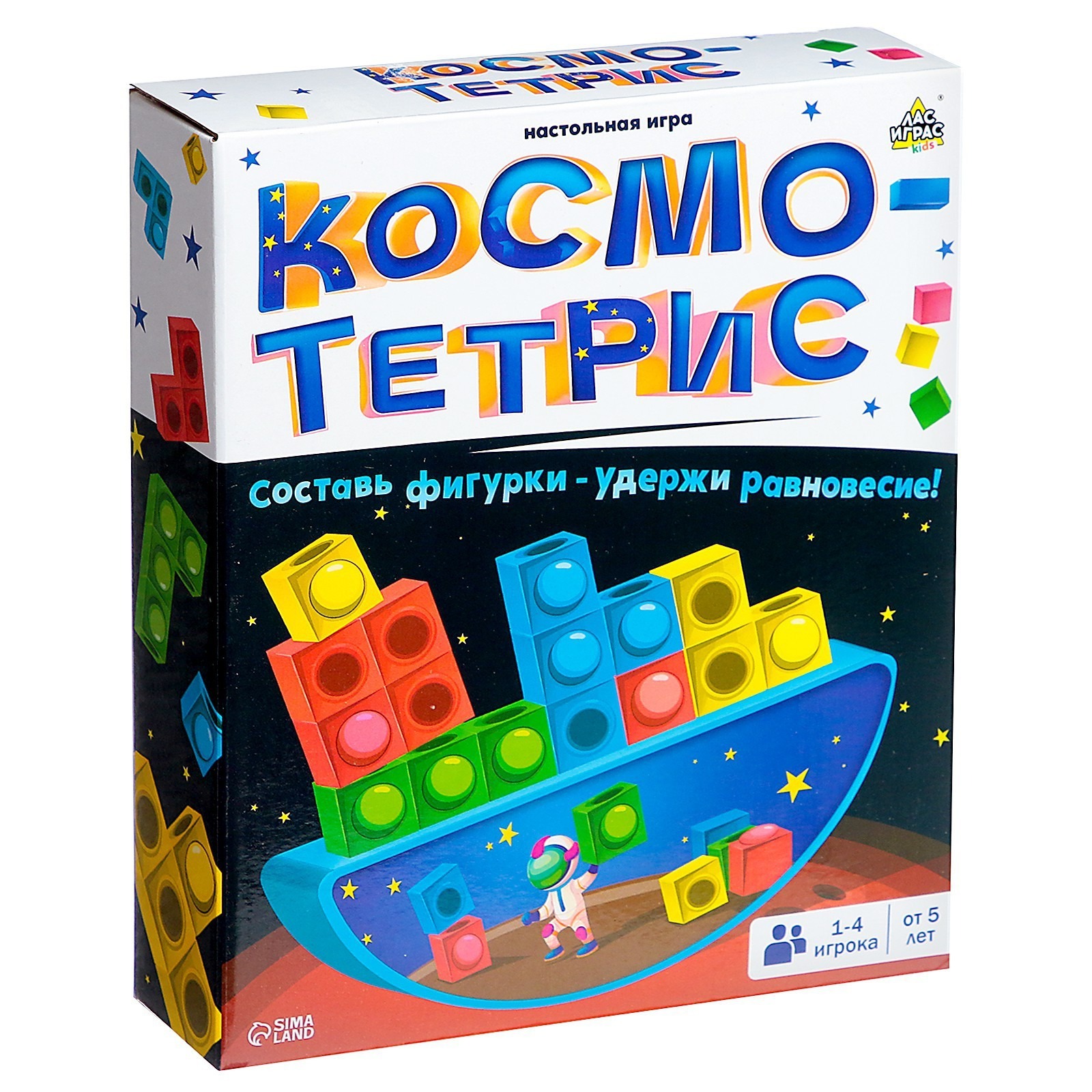 

Настольная игра Лас Играс "Космо-тетрис", на скорость и внимание