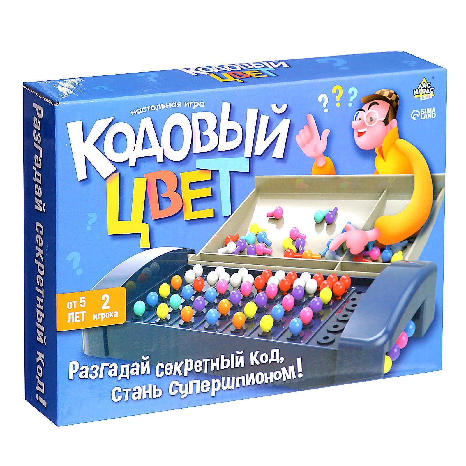 

Настольная игра Лас Играс "Кодовый цвет", на логику (007-150)