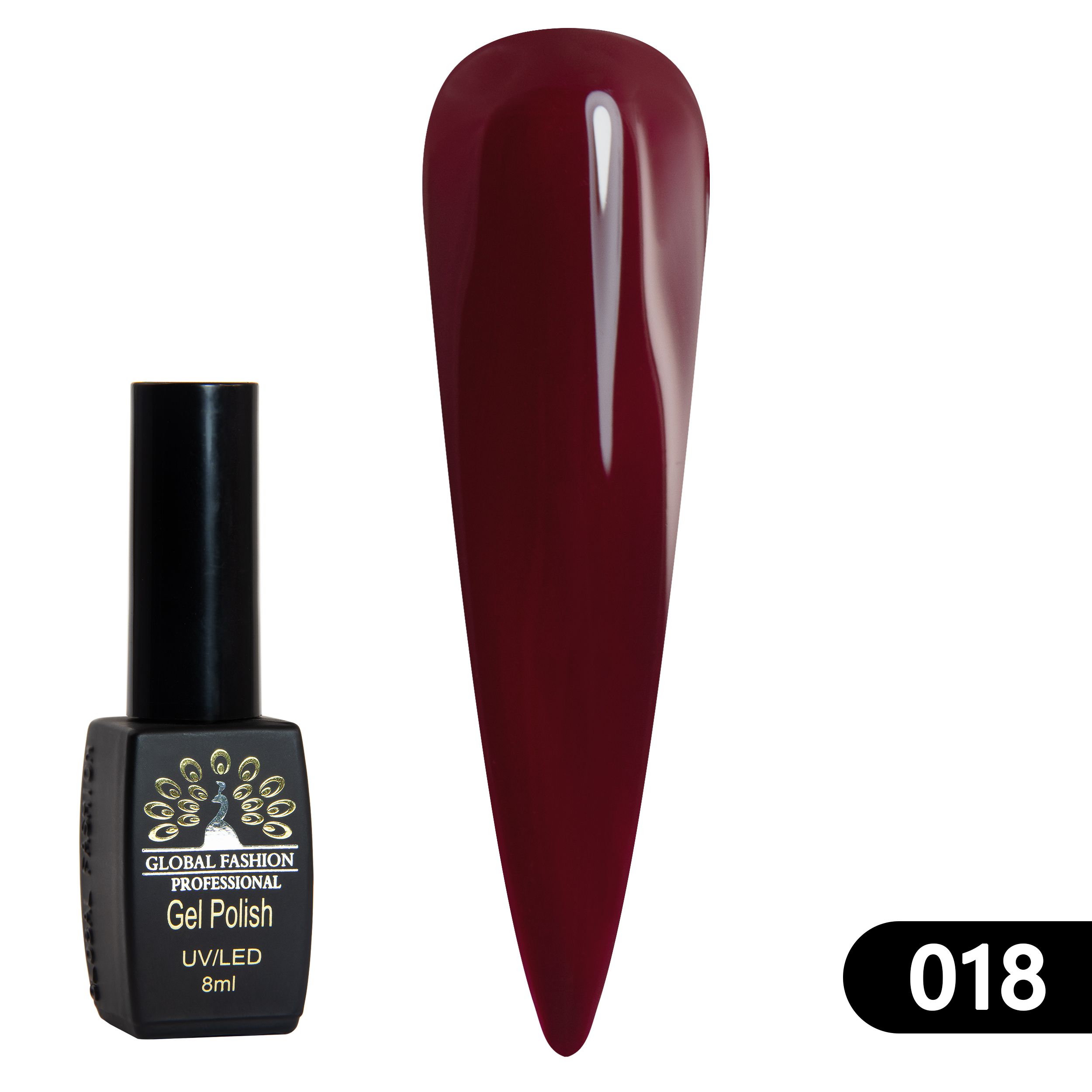 

Гель-лак BLACK ELITE 018 Global Fashion 8 мл