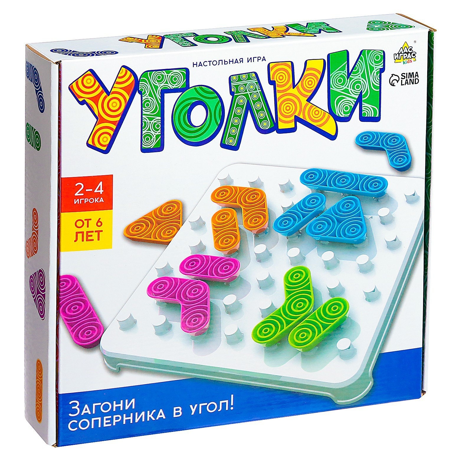 

Настольная игра Лас Играс "Уголки", стратегия