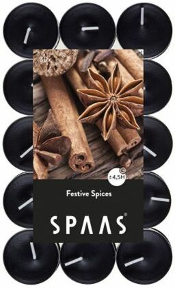 

Свеча чайная ПРЯНОСТИ 30шт 4.5ч (SPAAS 0338354018)