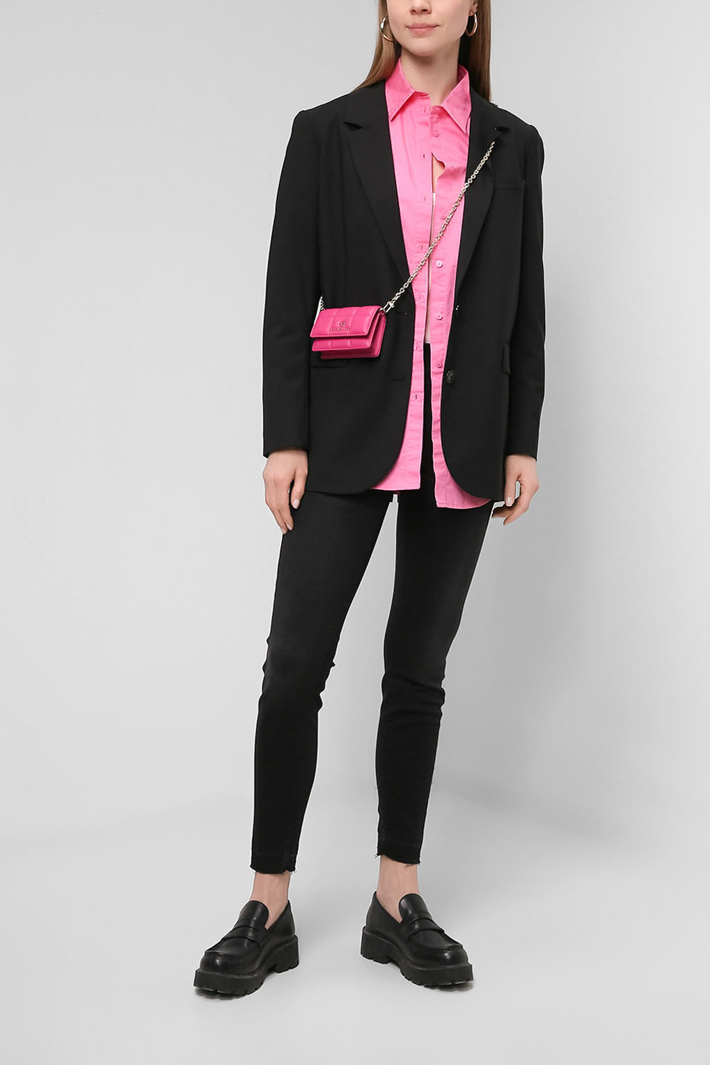 

Джинсы женские Guess W2RA34 D4KC2 черные 29, Черный, W2RA34 D4KC2
