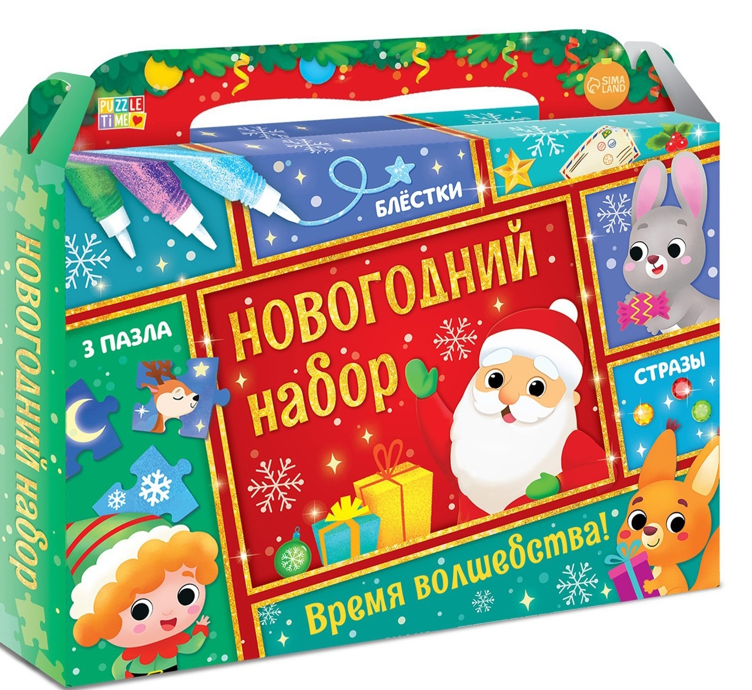 

Набор пазлов Puzzle Time "Новый год", для творчества