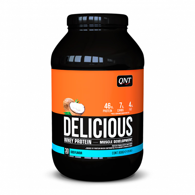 

Delicious Whey Protein, 908 г, вкус: кокос, Delicious Whey Protein