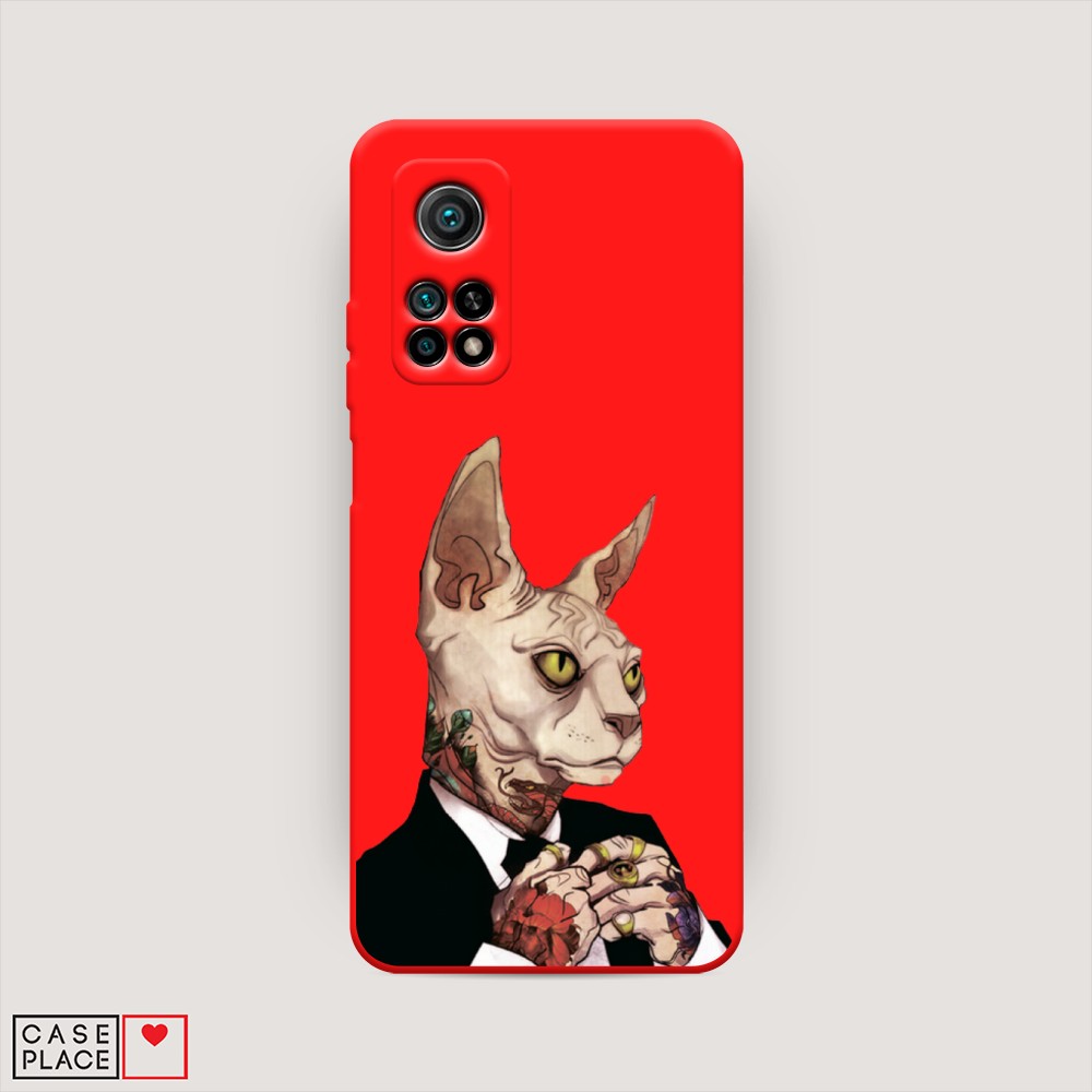 

Чехол Awog на Xiaomi Mi 10T/Mi 10T Pro "Татуированный сфинкс", Разноцветный, 39353-1