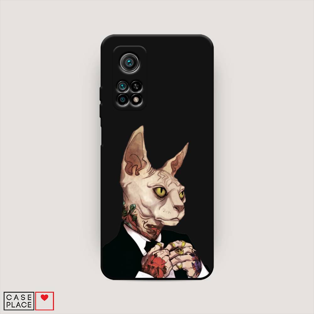 

Чехол Awog на Xiaomi Mi 10T/Mi 10T Pro "Татуированный сфинкс", Разноцветный, 37752-1