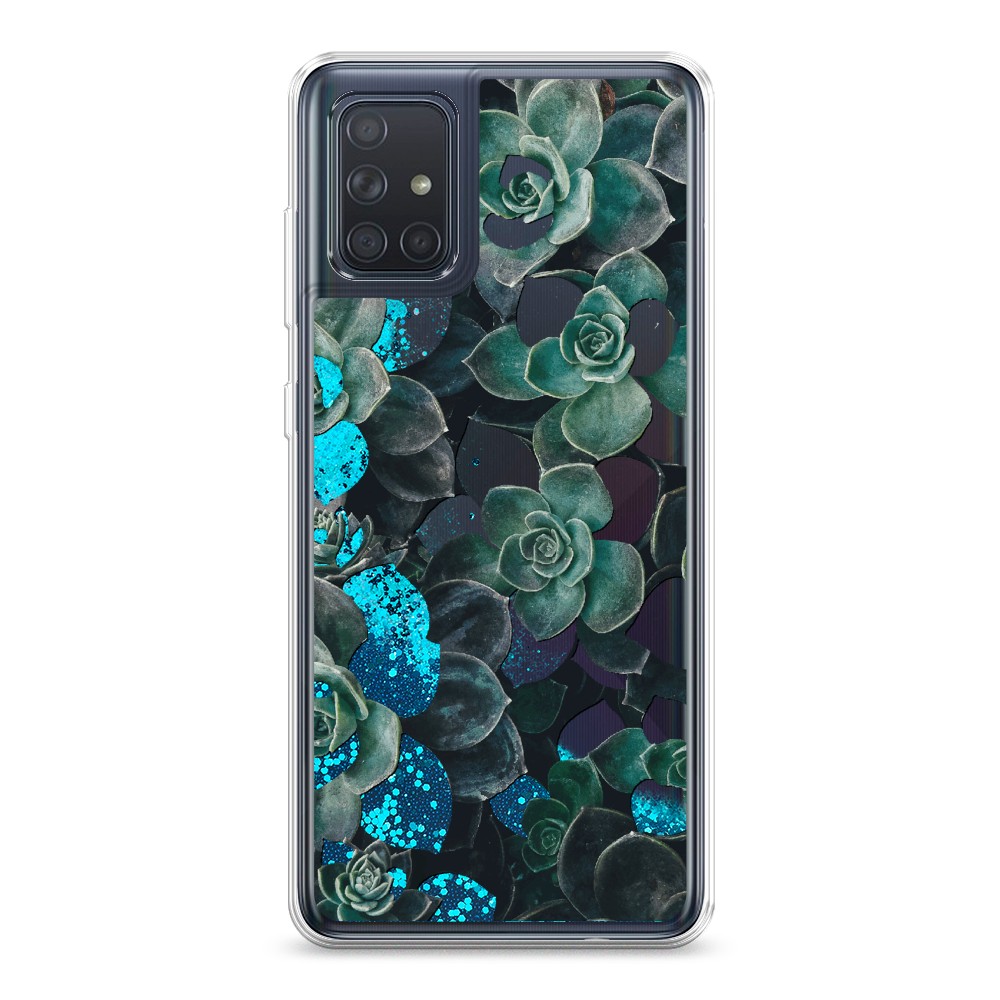 

Чехол Awog на Samsung Galaxy A71 4G "Сукуленты цветные", Разноцветный, 29093-1