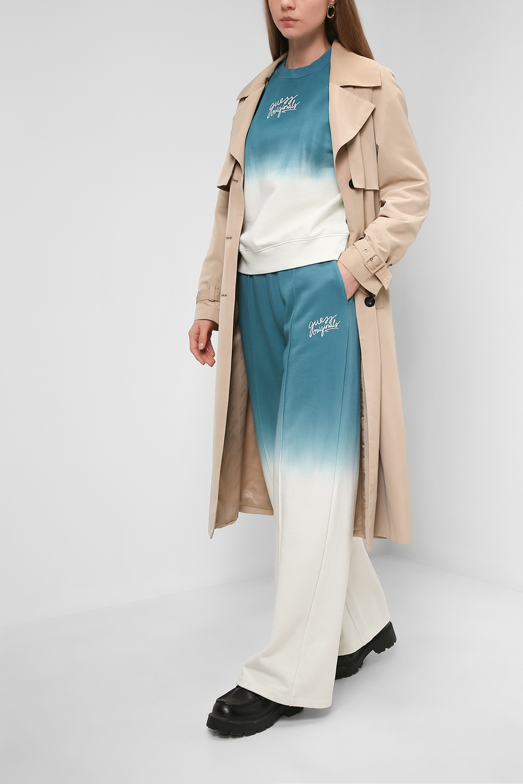 

Брюки женские Guess W1RQ01 K9YH4 разноцветные XS, Разноцветный, W1RQ01 K9YH4
