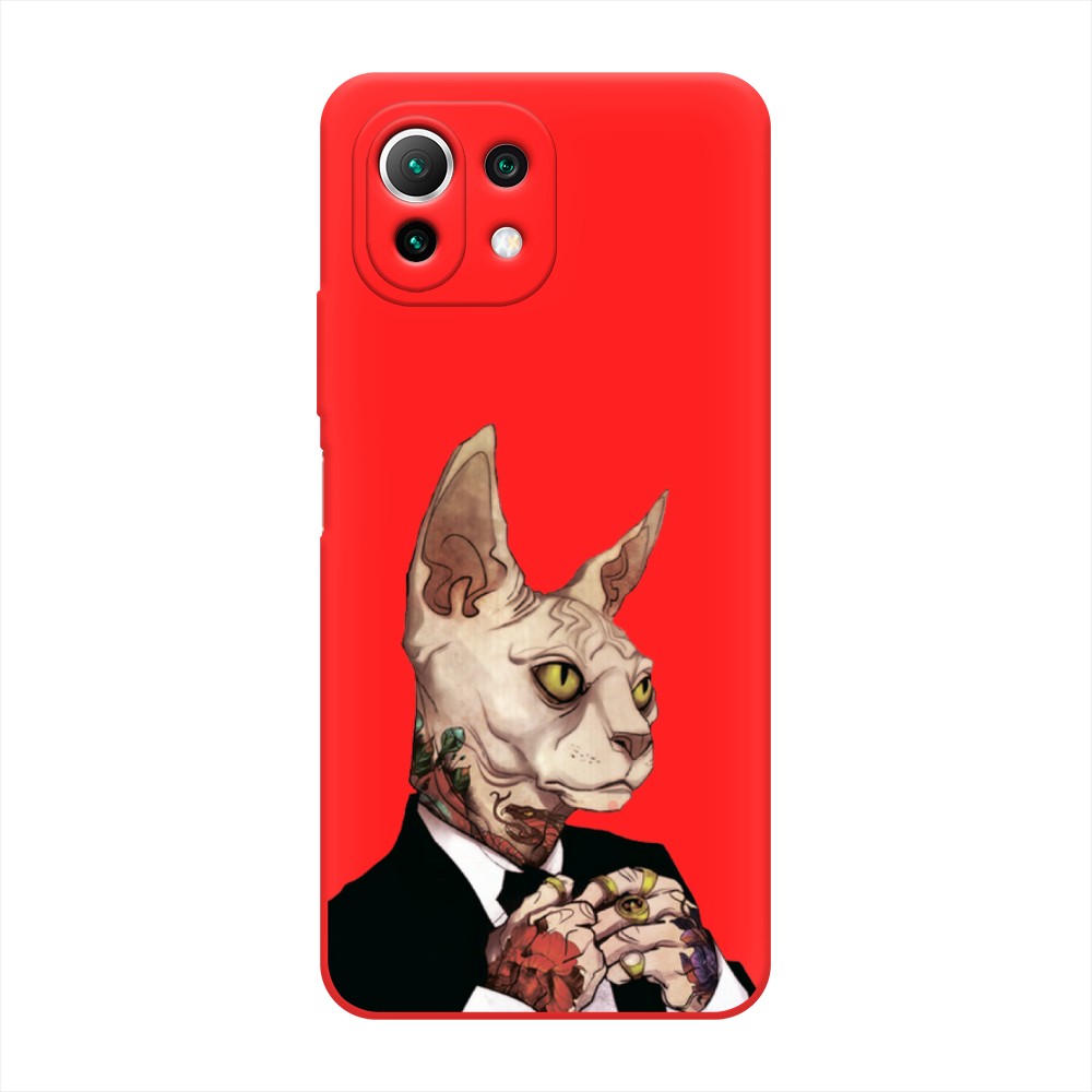 

Чехол Awog на Xiaomi Mi 11 Lite/5G NE "Татуированный сфинкс", Разноцветный, 310253-1