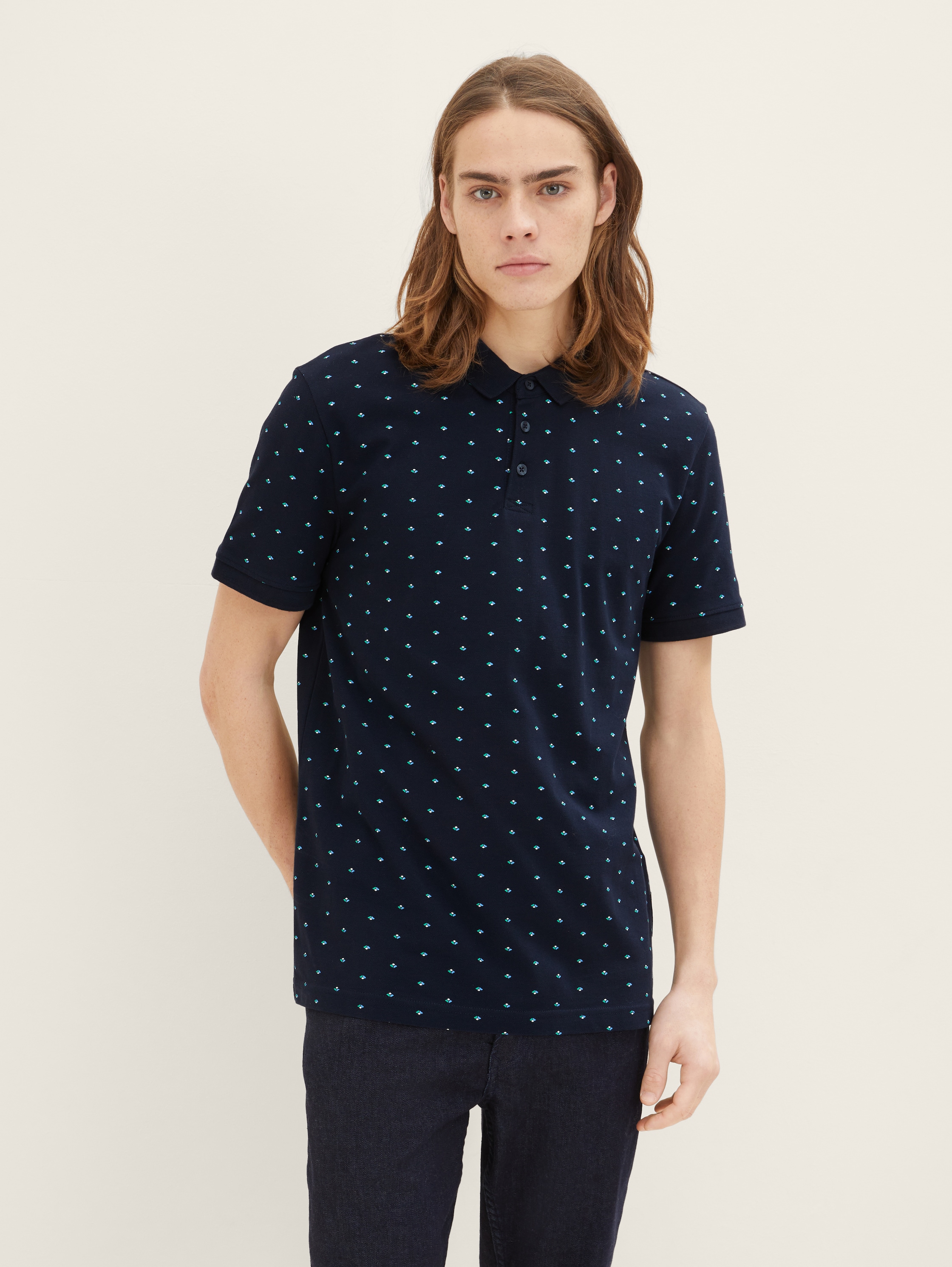 

Футболка мужская TOM TAILOR 1036974 синяя S, 1036974