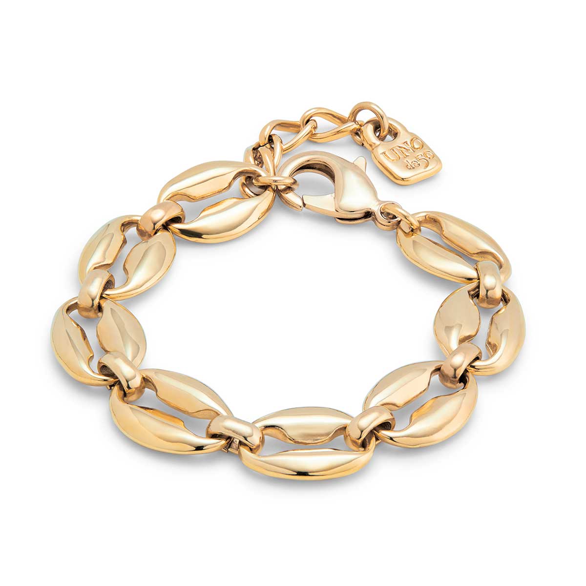 

Браслет из бижутерного сплава р. 15.5 UNOde50 PUL2407ORO0000M, PUL2407ORO000