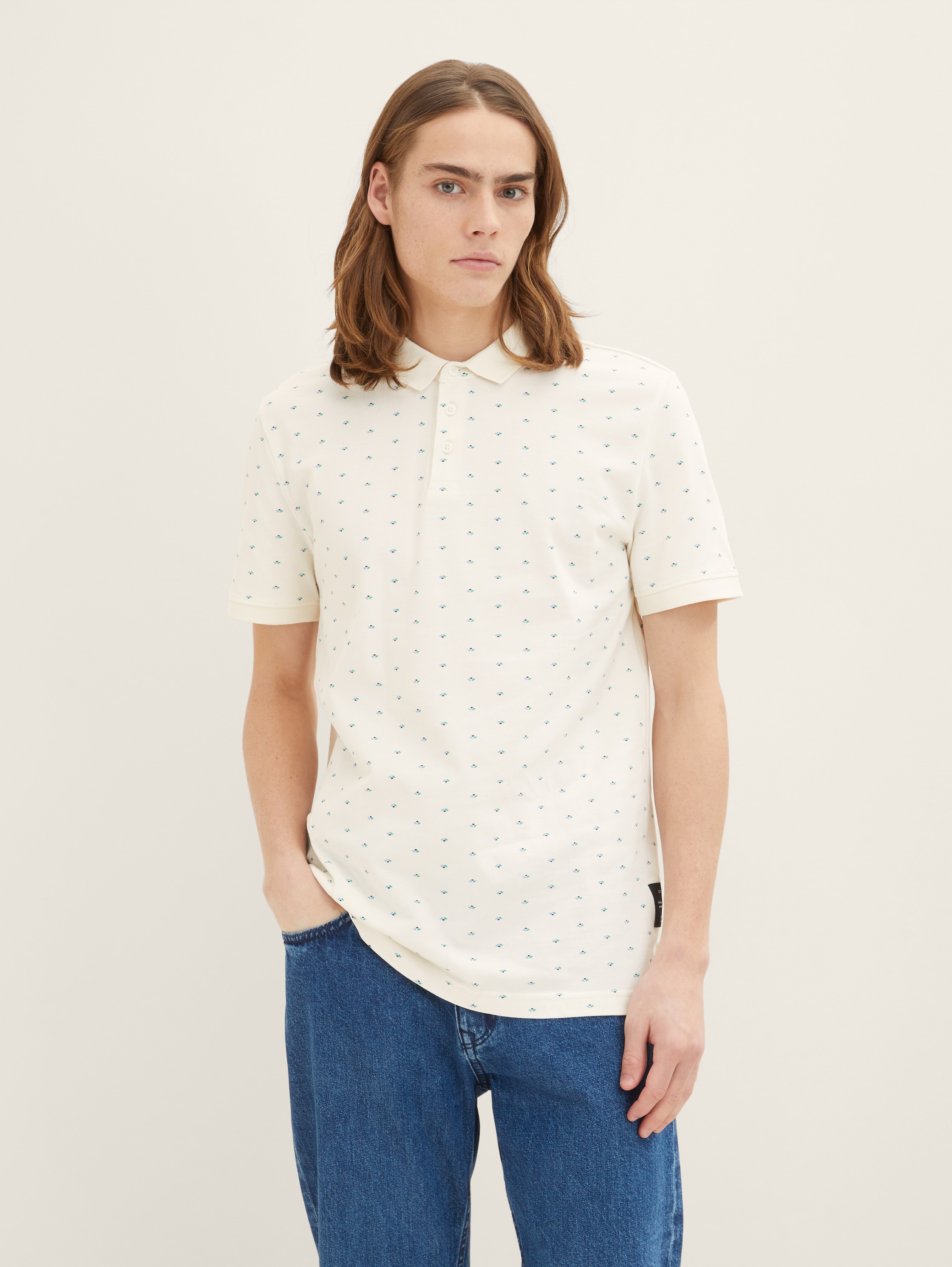 

Футболка мужская TOM TAILOR 1036974 белая S, 1036974