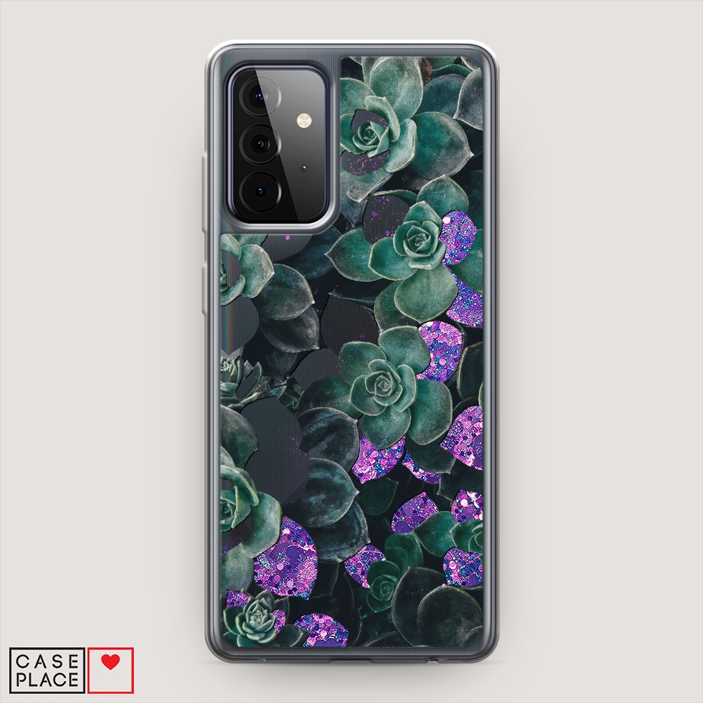 

Чехол Awog на Samsung Galaxy A72 / Самсунг A72 "Сукуленты цветные", Разноцветный, 2101992-1