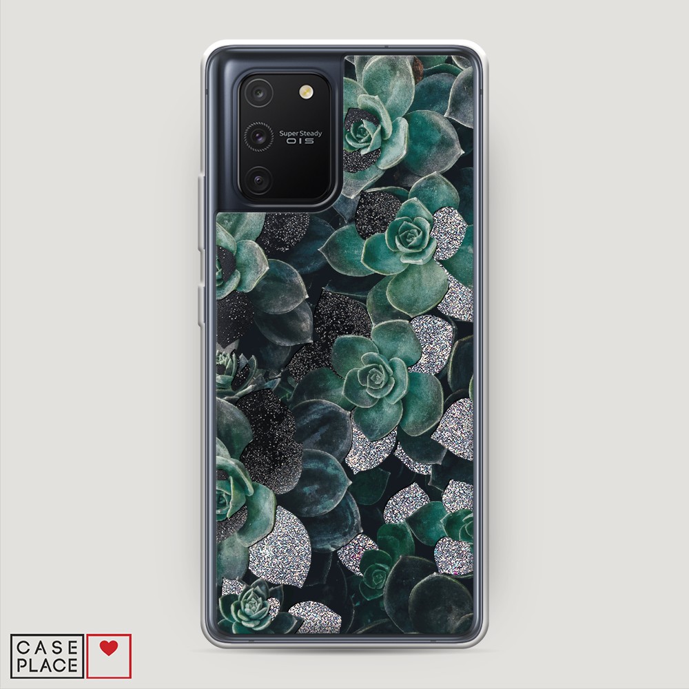 

Чехол Awog на Samsung Galaxy A91/S10 Lite "Сукуленты цветные", Разноцветный, 29991-1