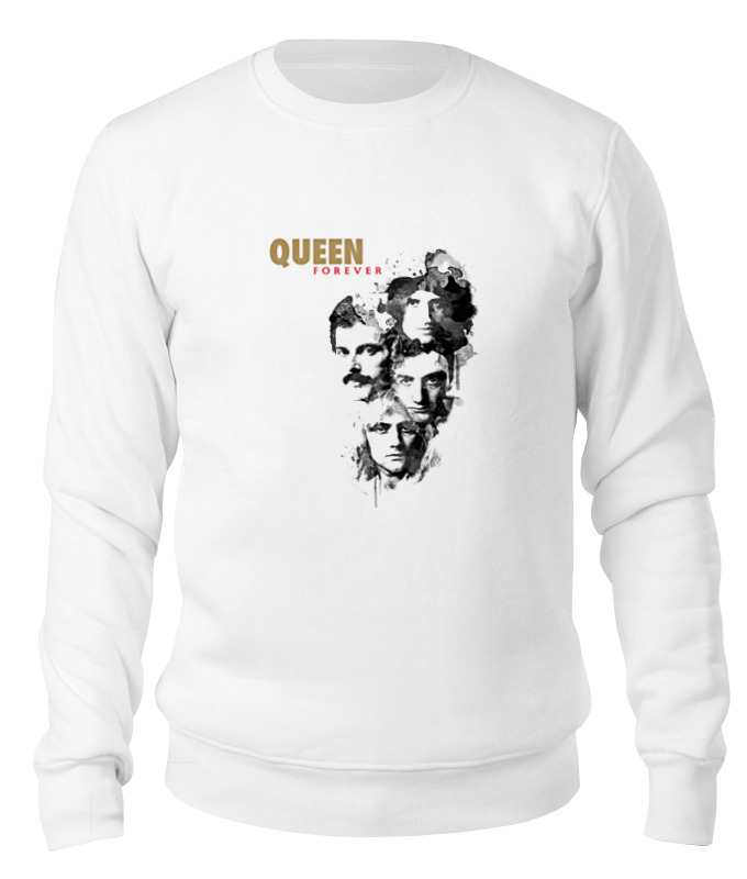 

Свитшот унисекс Printio Queen group белый S, Queen group