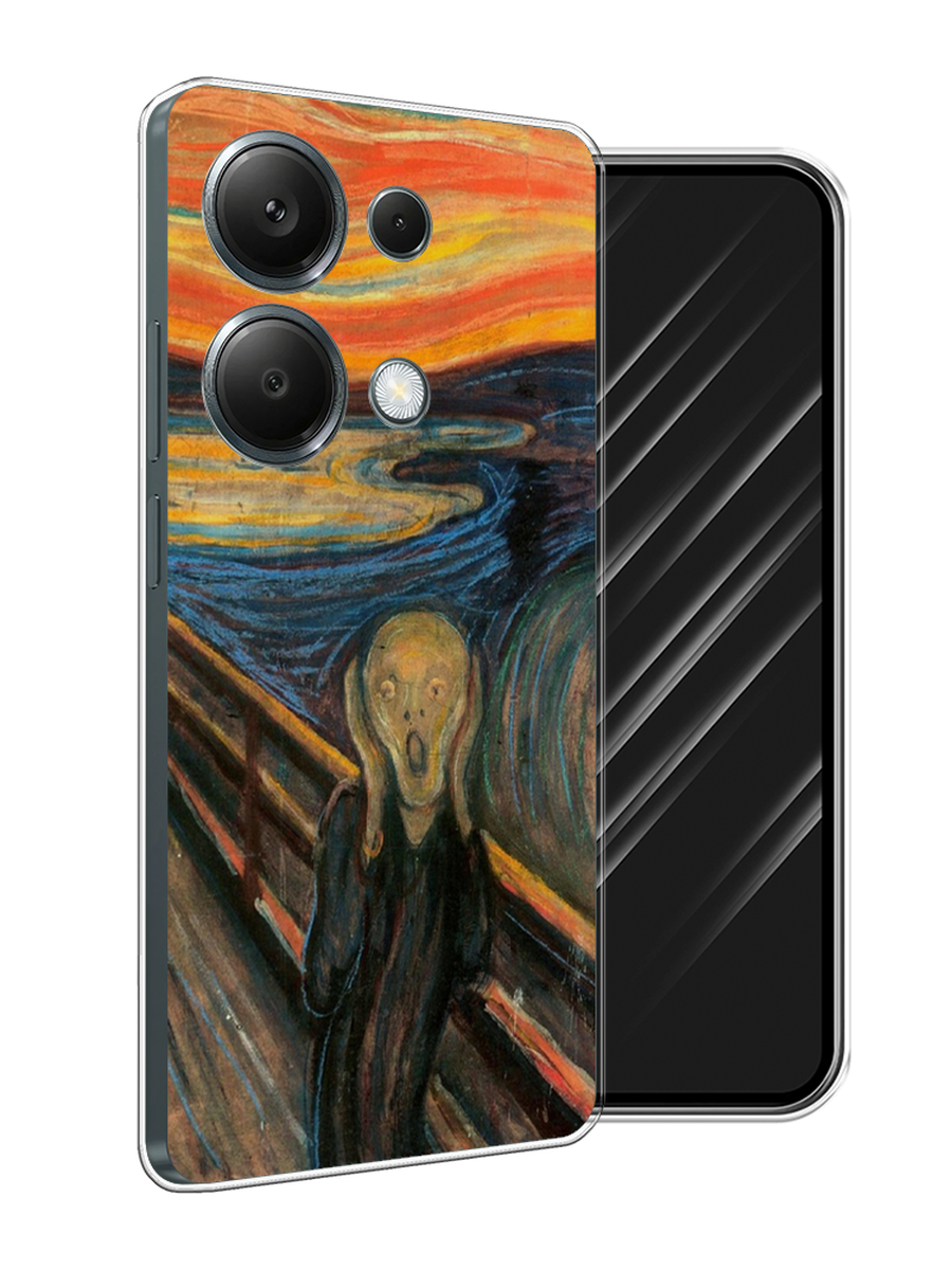 

Чехол Awog на Xiaomi Redmi Note 13 Pro 4G "Крик", Оранжевый;синий;серый, 321650-1