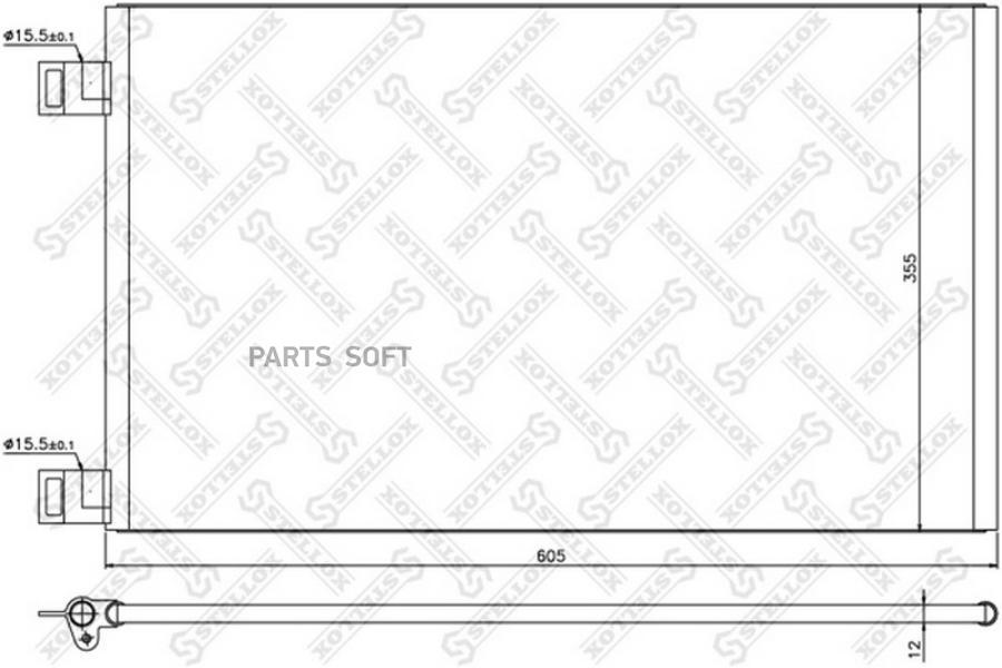 

STELLOX Радиатор STELLOX 1045201sx