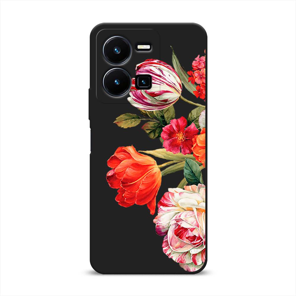 

Чехол Awog на Vivo Y35 "Весенний букет", Красный;розовый;зеленый, 267252-1
