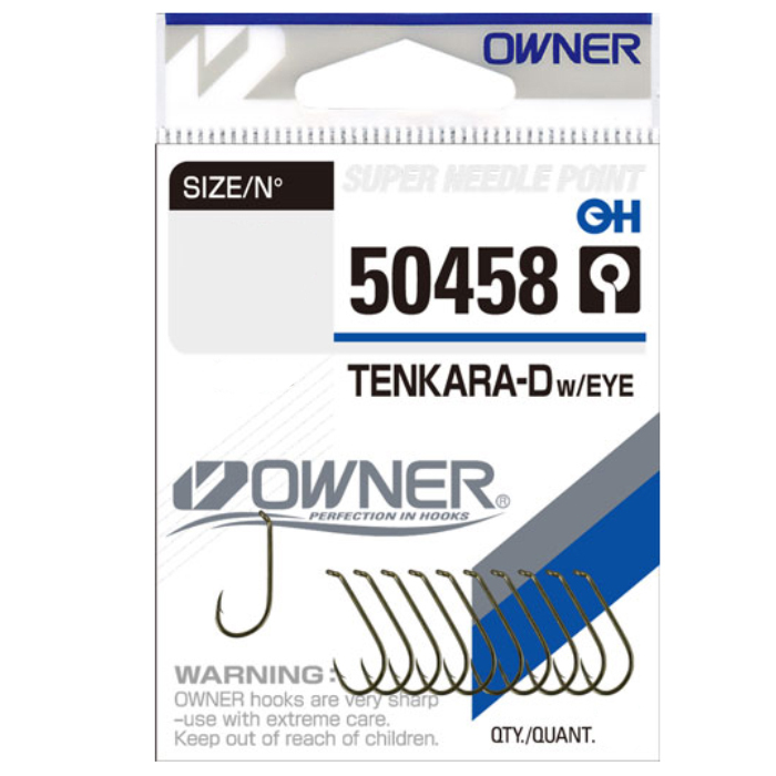 Крючки одинарные OWNER 50458 Tenkara-D 12 11 штуп 538₽