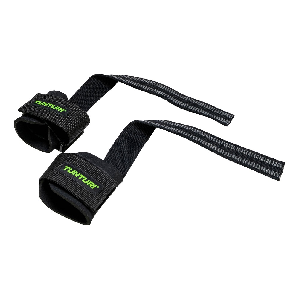 

Мягкие ремни для тяги Tunturi Pro Padded Power Lifting Straps, Черный;зеленый, 14TUSCL395