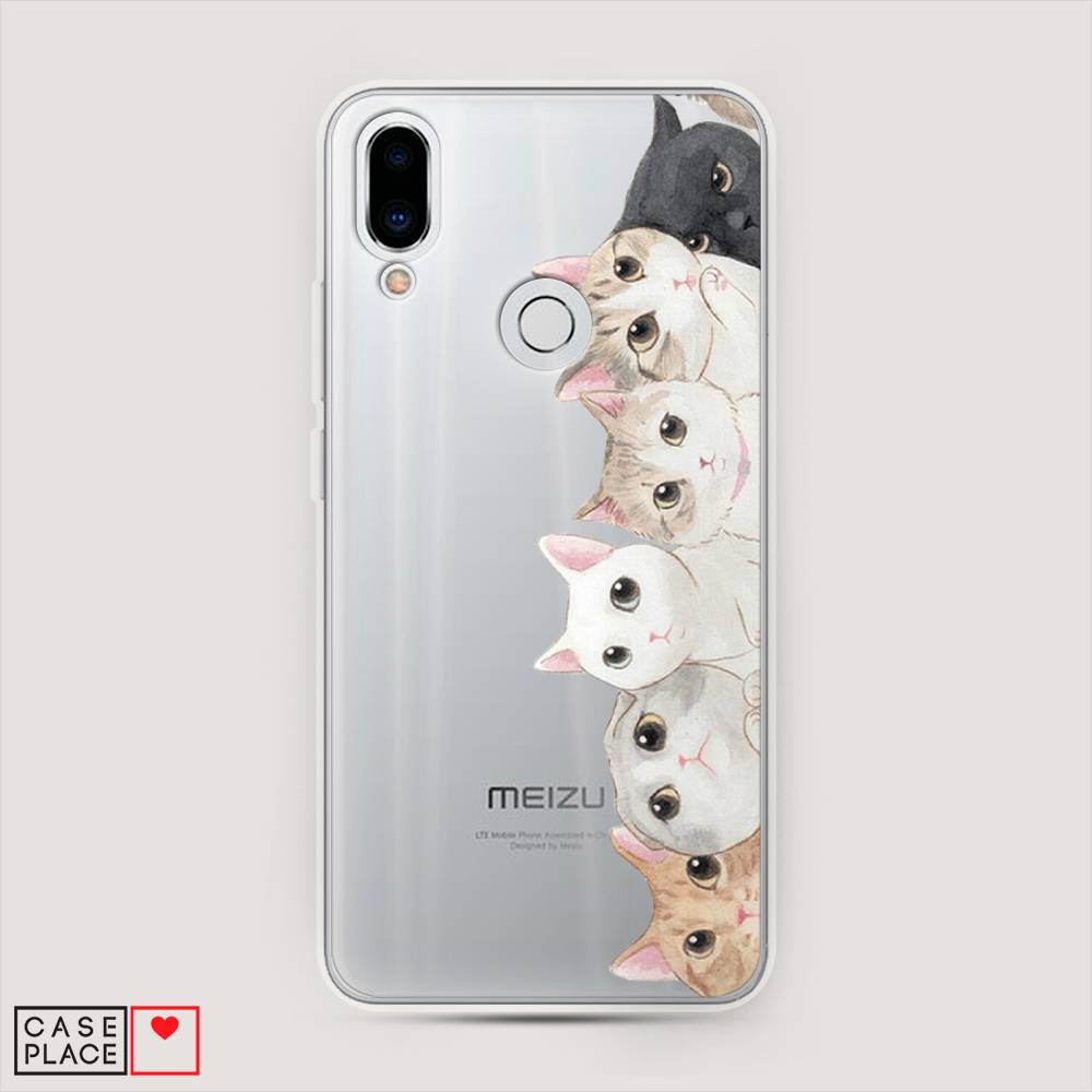 

Чехол Awog "Котики" для Meizu Note 9