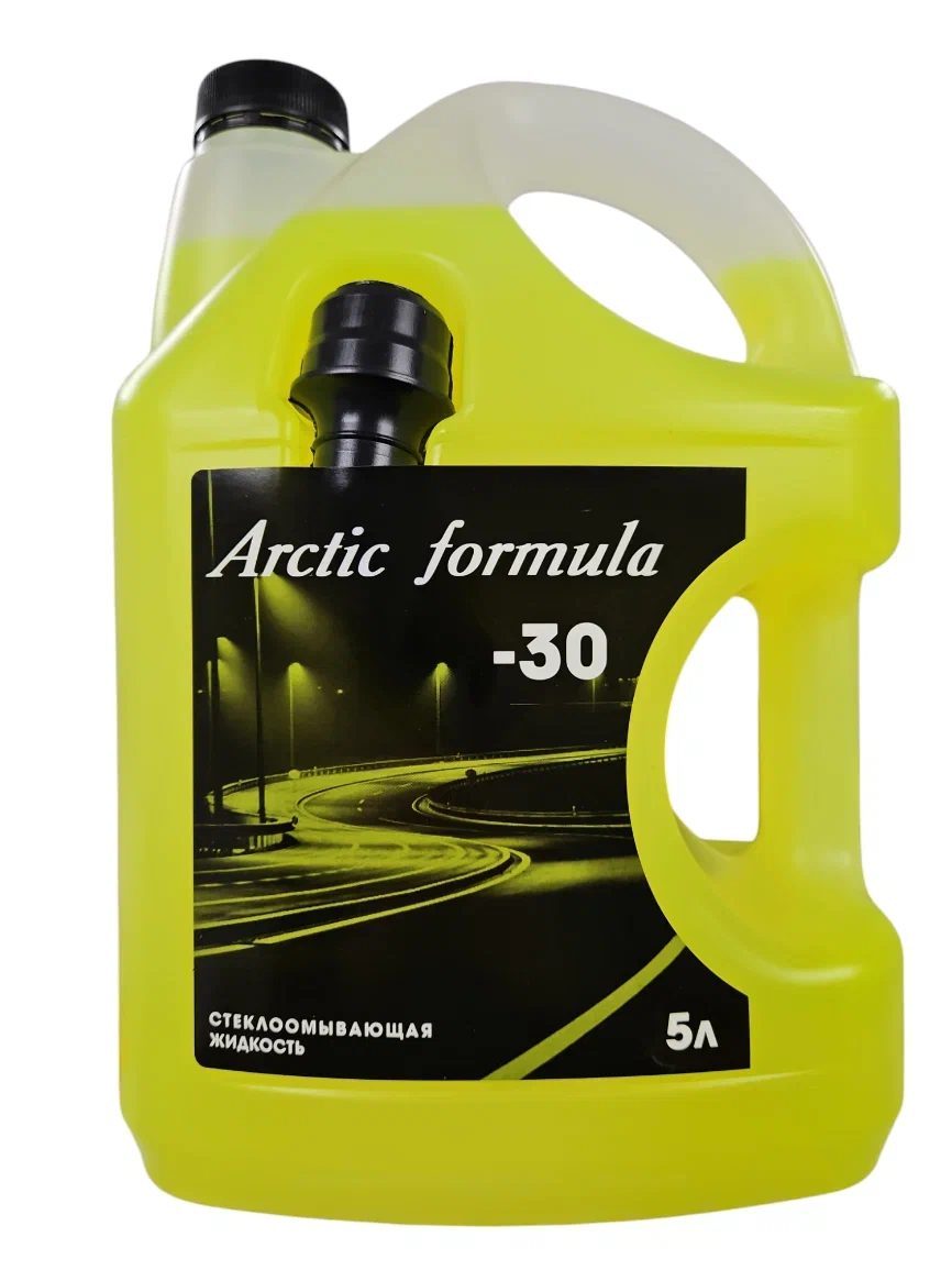 

Жидкость стеклоомывателя Arctic Formula -30C 5 л, Желтый, Arctic Formula -30°C
