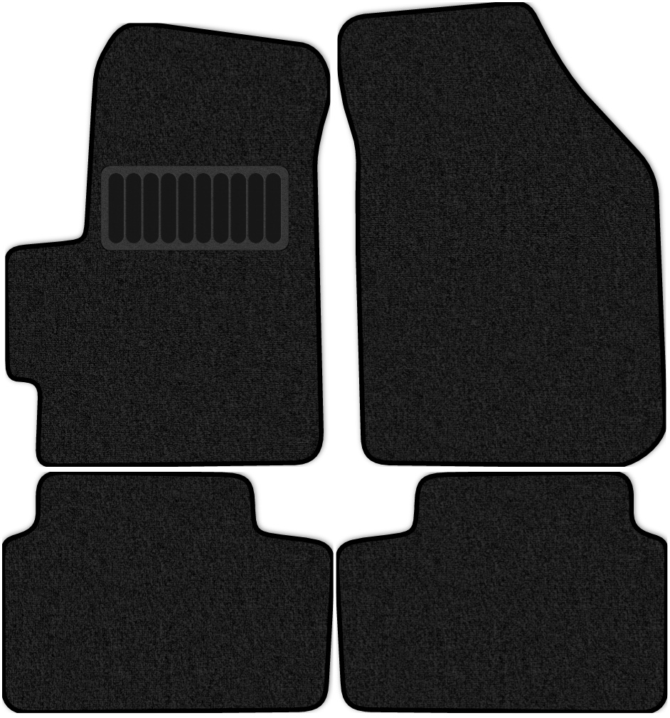 фото Коврики текстильные allmone комфорт для chevrolet spark ii m200 2005 - 2010