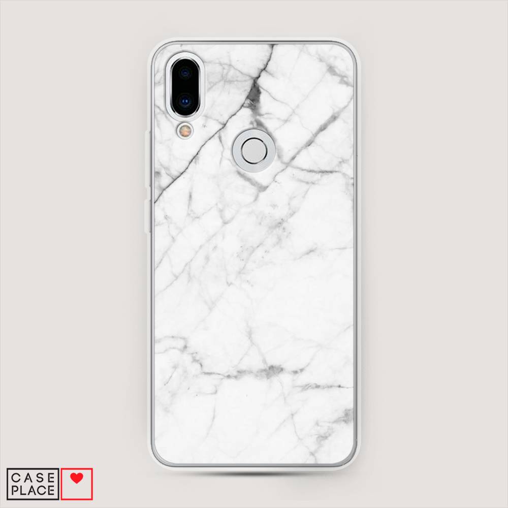 

Чехол Awog на Meizu Note 9 "Светлый мрамор", Серый, 73350-3