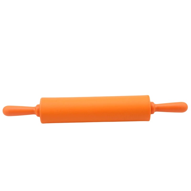 

Скалка силиконовая, 17.5 см (Цвет: Оранжевый )