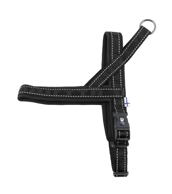 фото Шлейка hurtta casual harness 55см черный