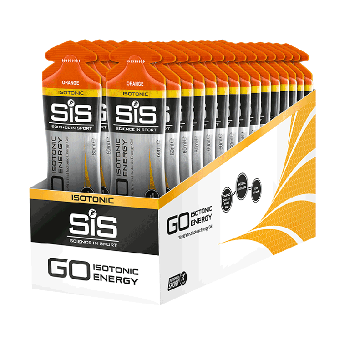 Go Isotonic Energy 60 мл, 30 шт, вкус: апельсин