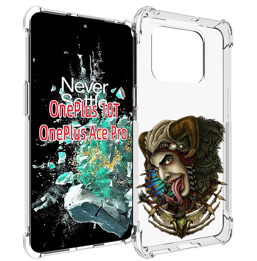 

Чехол MyPads длинный язык для OnePlus 10T, Прозрачный, Tocco