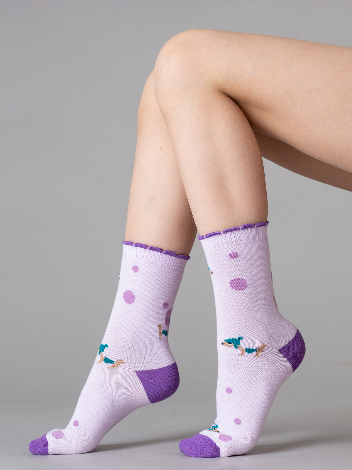

Носки детские OMSA kids 21P63 цв. сиреневый р. 34, Фиолетовый, 21P63