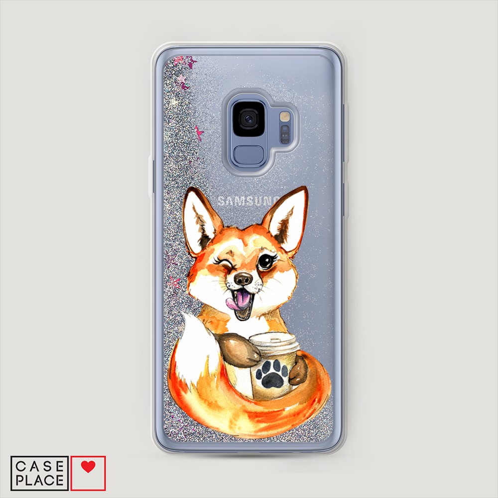 

Жидкий чехол с блестками "Звездный единорог" на Samsung Galaxy S20