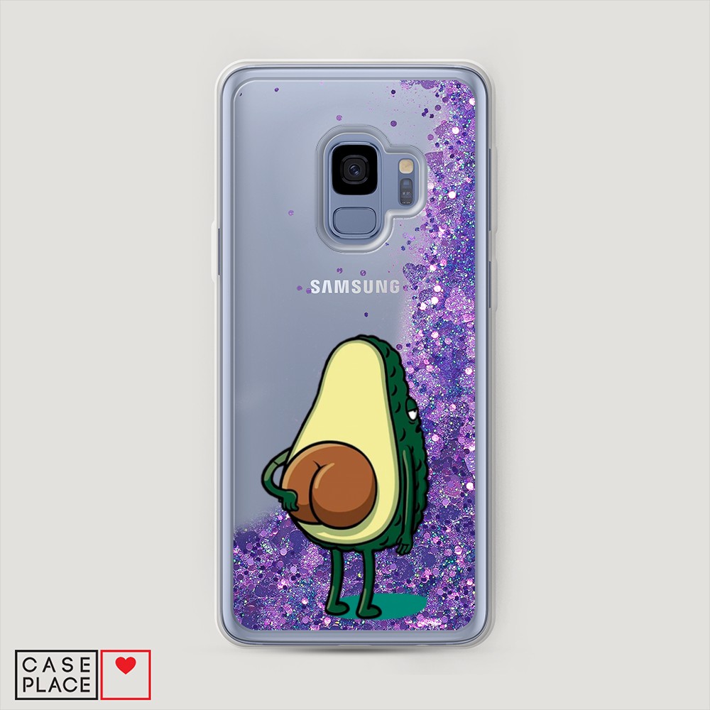 фото Жидкий чехол с блестками "звездный единорог" на samsung galaxy s20 awog