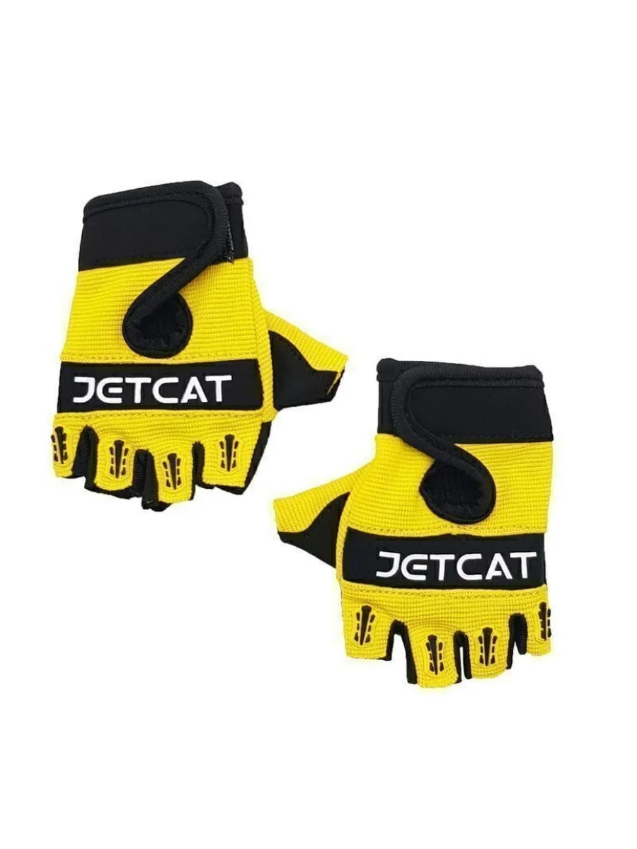 

Перчатки JetCat Pro S (Короткие пальцы) (жёлтые/чёрные)