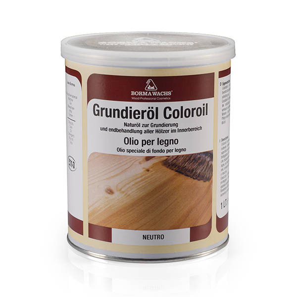 Масло-грунт цветное Borma Grundierol Color Oil (1 л 04 Холодный серый  ) масло подсолнечное vila natura холодный отжим 250 мл