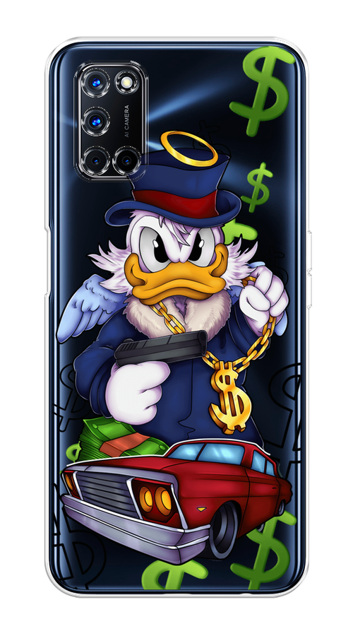 

Чехол на Oppo A52/A72 "Scrooge McDuck with a Gold Chain", Красный;синий;белый, 253150-6