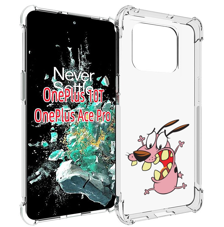 

Чехол MyPads зубастый бобик для OnePlus 10T, Прозрачный, Tocco