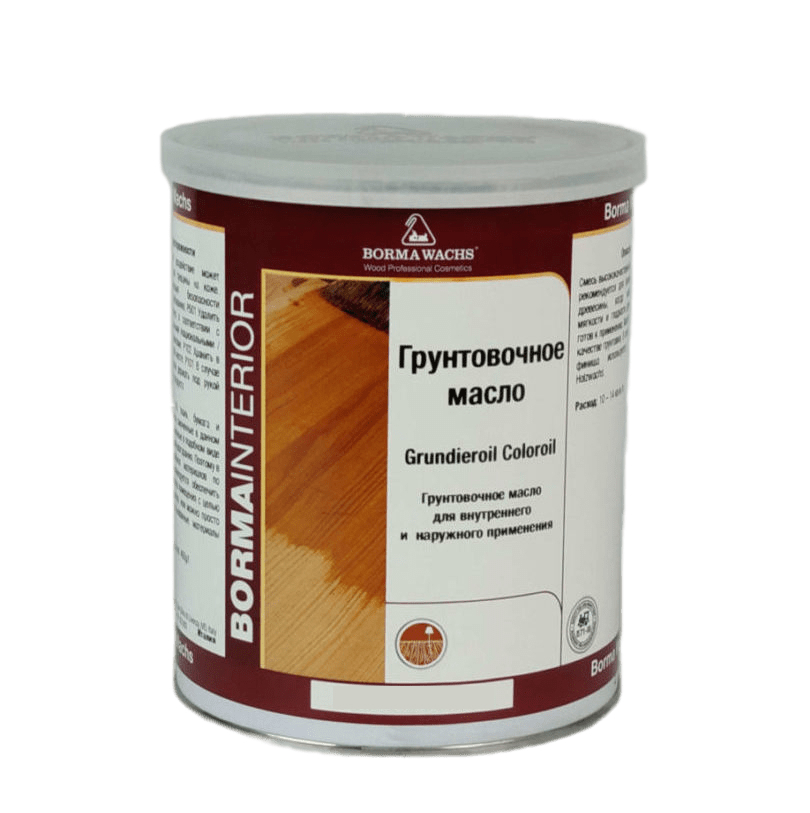 Масло-грунт цветное Borma Grundierol Color Oil (125 мл 07 Красный орех  ) масло для воздушных фильтров вмпавто