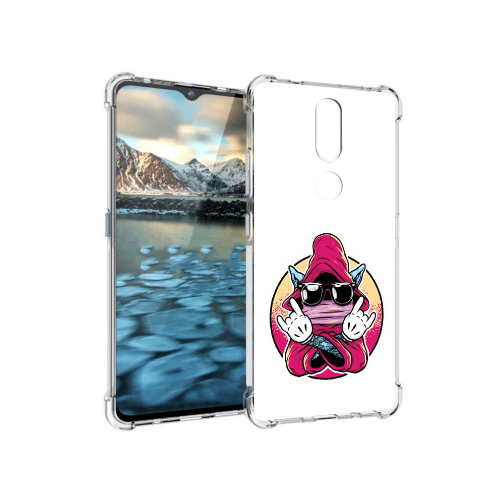 

Чехол MyPads Tocco для Nokia 2.4 йоу (PT227049.107.382), Прозрачный, Tocco