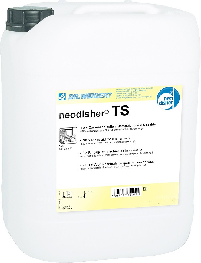 

Ополаскивающее средство Dr. Weigert Neodisher TS 10 л, Neodisher TS 10 л