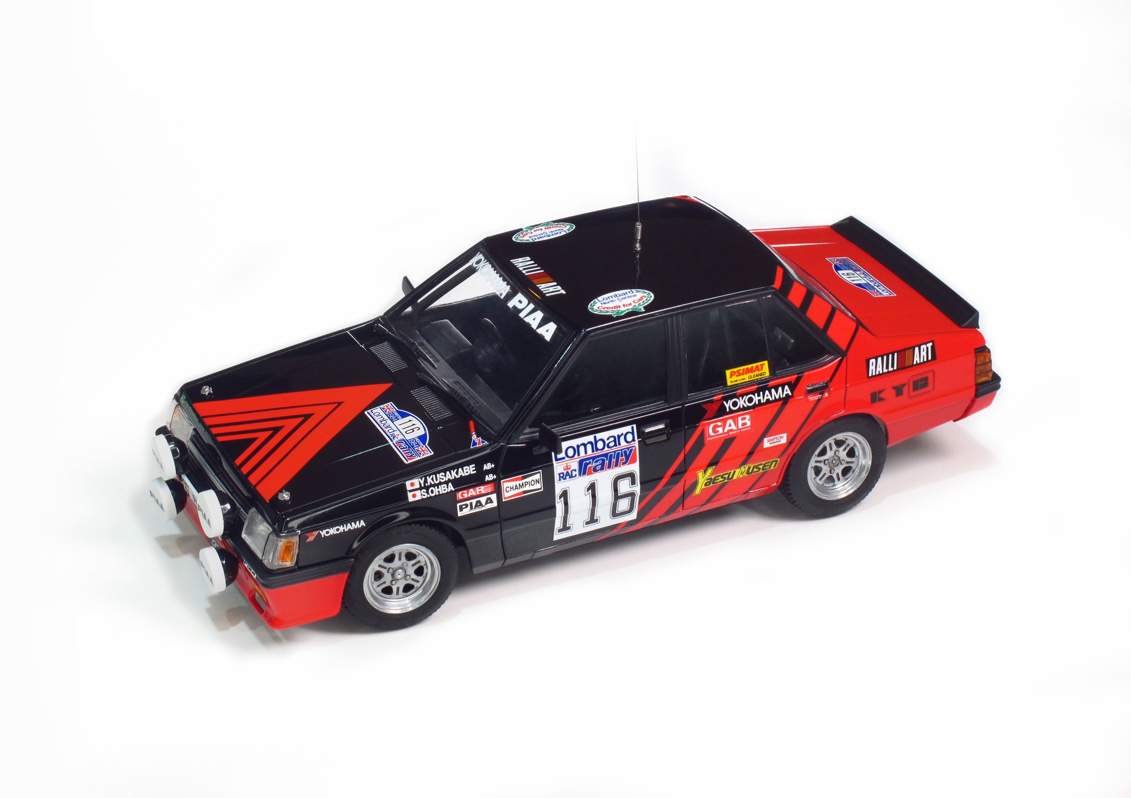 

BEE24022 Mitsubishi Lancer Turbo 84 RAC RALLY VER