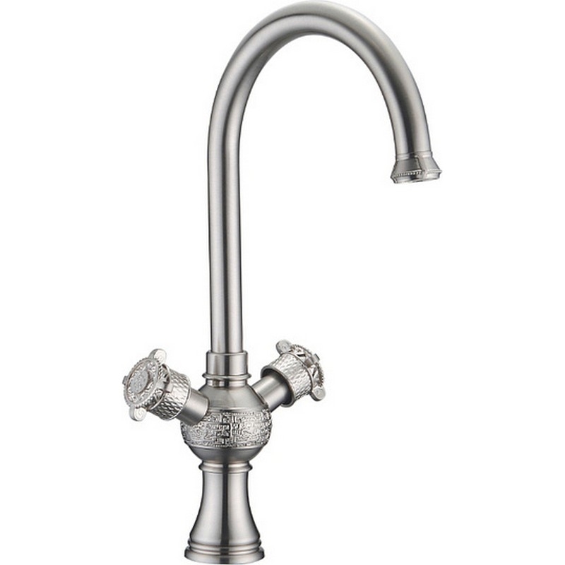 

Смеситель для кухни ZorG Sanitary A 2004K-SL, Серебристый, Antic