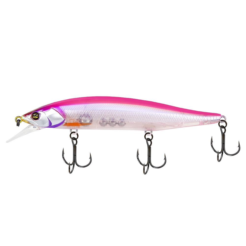 

Воблер JACKALL RV-Minnow 110 SP цв. pink back wakasagi, Разноцветный, RV-Minnow 110 SP