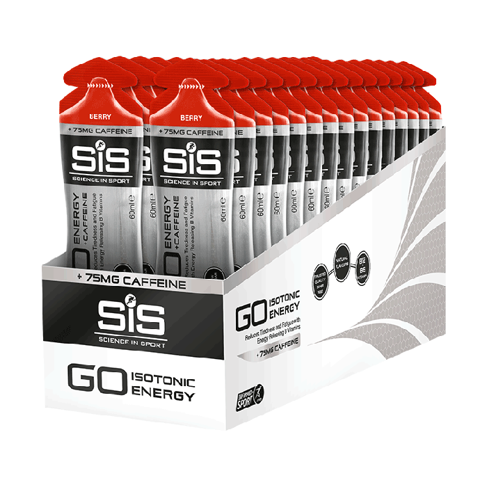 

Go Energy+Caffeine 60 мл, 30 шт, вкус: ягода, Go Energy+Caffeine