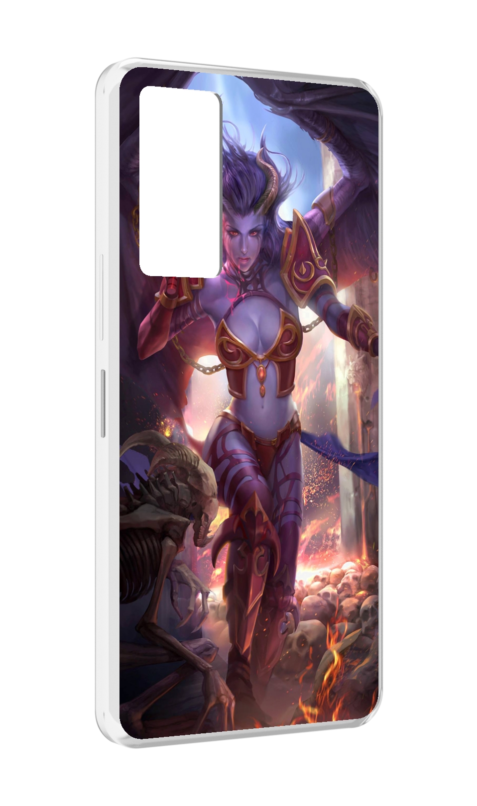 

Чехол MyPads queen of pain dota 2 для Infinix Note 11, Прозрачный, Tocco