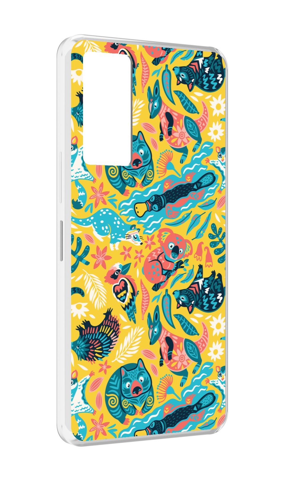 

Чехол MyPads seamless-pattern для Infinix Note 11, Прозрачный, Tocco
